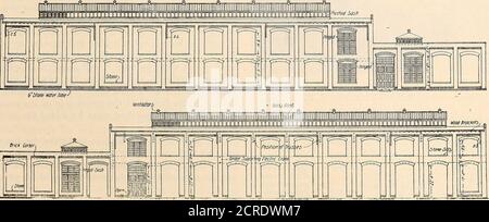 . Eisenbahnmeistermechaniker [Mikroform] . Abb. 12-84-Zoll Niles Bohrmühle angetrieben von einem 22 FF. P. Westinghouse Motor – Terminal R. R. of St. L.. Abb. 13 – Seitenaufstellungen des Lokomotiven- und Maschinenbaues – Terminal R. R. von St. L. Da der Raum es erlaubt, werden die Schließfächer entlang der Wände angeordnet; die übrigen sind in Doppelreihen durch die Räume angeordnet.zur Belüftung und zur Bekämpfung der Brandgefahr bestehen die Schließfächer aus Streckmetall. Zusätzlich zu diesen Einrichtungen sind vier Duschbäder für die Verwendung der Männer. In Verbindung mit der Beleuchtung des Shop ist das zu erwähnen Stockfoto