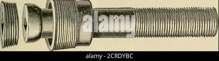 . Amerikanischer Ingenieur und Eisenbahn Zeitschrift . WAS MOTIV POWER OFFICERS CONSIDERIMPORTANT. (Fortsetzung ab Seite 337.) Schraubenschlüssel zum Einschrauben in Becher und StayboltSi. Stockfoto