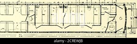 . Eisenbahnverdauung . Vol. XI Nein. EISENBAHN-DIGEST Stockfoto