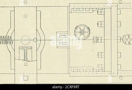 . Amerikanischer Ingenieur und Eisenbahn Zeitschrift . BERÜCKSICHTIGUNG OP-GEWICHT DER TEILE IN LOCOMOTIVEDESIGN. Abb., 7. – Schnitte Durch Papiertrommeln. Stockfoto