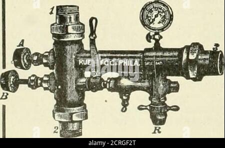 . Eisenbahn- und Lokomotivbau: Eine praktische Zeitschrift für Triebkraft und Schienenfahrzeuge. 1880, und um neue Publikationen Bücher, Bulletins, Kataloge, etc. Zu Schulen. Arc Welding and Cutting Manual. – The General ElectricCompany hat vor kurzem einen 127-seitigen Band, Well Bound Incloth, unter dem vorstehenden Titel veröffentlicht. Dies ist mit der designa-tion Y-20O7 gegeben worden und wurde herausgegeben, um die Uninformierten in einer generellen Weise mit einigen der Anwendungen des Lichtbogenschweißens vertraut zu machen, und um eine einfache und logische Methode zu provide, mit der man eine cer-tain Vertrautheit mit der Manipulation des elektrischen erwerben kann Stockfoto