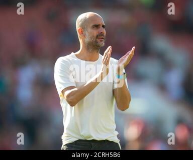 Manchester City's Head Coach Pep Guardiola BILDNACHWEIS : © MARK PAIN / ALAMY STOCK FOTO Stockfoto