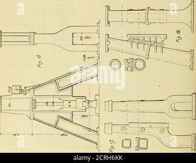 . Die Eisenbahn- und Ingenieurzeitschrift . S^ge. Vol. LXII, No. 7.] ENGINEERING JOURNAL. 305 2. Der Bietrix i5-Ton Hammer (Abb. L 21, S. Hier haben wir :/ II X 55 « 12 X 27.5Der Liedmoment ist wie folgt :/ X 247 X 210 5.546. 457 = 113 A 113 P = R X 5,546 = 600 X 5,546 = 3,267,600,3,267,600 113 = 28,916. Das Verhältnis zwischen dieser Last und dem Gewicht der Arbeitsteile beträgt dann : 28,016 ==: I.Q 15,000 ^ für die beiden Säulen des Rahmens wird das Verhältnis dann 3.8 betragen. 3. Der Creusot 20-Tonnen-Hammer (Abb. L 22, S. Hier haben wir :J^  58.5 X 26-H4X49 + 5o-5 X35 + 23 X 25n  3 X 49 das Biegemoment ist wie f Stockfoto