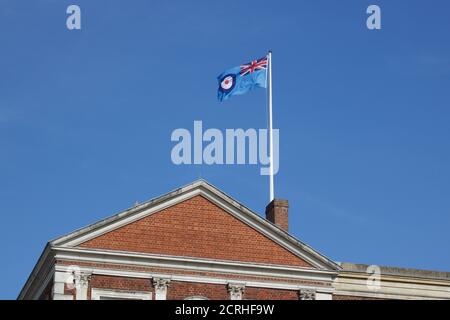 19. September 2020 - Windsor, England: RAF und Union Jack Flag Stockfoto