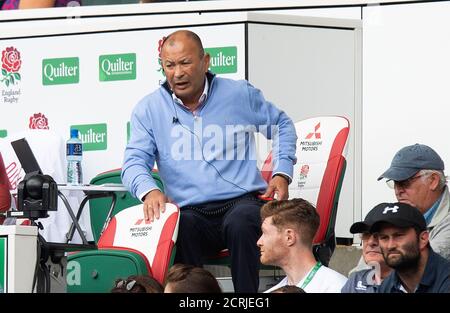 Englands Cheftrainer Eddie Jones. ENGLAND V WALES, Twickenham Stadium. BILDNACHWEIS : © MARK PAIN / ALAMY STOCK FOTO Stockfoto