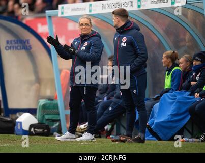 Reading's Manager Kelly Chambers BILDNACHWEIS : © MARK PAIN / ALAMY STOCK FOTO Stockfoto