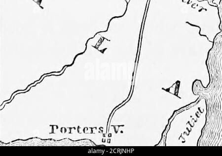 . Der Süden : eine Tour durch seine Schlachtfelder und zerstörten Städte, eine Reise durch die verwüsteten Staaten, und Gespräche mit den Menschen: Eine Beschreibung des gegenwärtigen Zustandes des Landes - seine Landwirtschaft - Eisenbahnen - Geschäft und Finanzen.. . Stockfoto