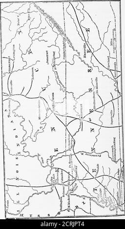 . Der Süden : eine Tour durch seine Schlachtfelder und zerstörten Städte, eine Reise durch die verwüsteten Staaten, und Gespräche mit den Menschen: Eine Beschreibung des gegenwärtigen Zustandes des Landes - seine Landwirtschaft - Eisenbahnen - Geschäft und Finanzen.. . ld State Banks ging mit der Konföderation. Die Auflage der neuen Nationalbanken im Staat betrug im Januar 1866 nicht mehr als 1,300,000 Dollar. Es gab notwendigerweise eine große Knappheit an Geld. Es war schwierig, auch auf der Hypothek von Immobilien Mittel zu sammeln. DieExistenz von Wuchergesetzen, die Begrenzung der Zinssatz auf sechs Prozent., betrieben, um Nein zu schließen Stockfoto