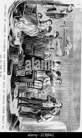 . Der Süden : eine Tour durch seine Schlachtfelder und zerstörten Städte, eine Reise durch die verwüsteten Staaten, und Gespräche mit den Menschen: Eine Beschreibung des gegenwärtigen Zustandes des Landes - seine Landwirtschaft - Eisenbahnen - Geschäft und Finanzen.. . usand ein Jahr, konnte ich nicht umhin zu sagen, - Was Recht haben Sie zu einem solchen Ort ? Wie viele capa-fähige und würdige Männer, die die ganze Zeit gegen die Regierung gekämpft haben, gegen die Sie gekämpft haben, würden dankbar sein für eine Situation mit einem halben oder einem Viertel des Salars! Der Animus der Sezessionisten, die aus dem Krieg, und vor allem der Frauen, st Stockfoto