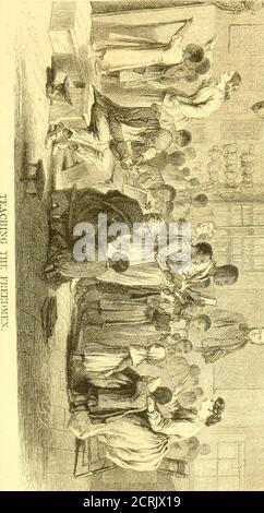 . Der Süden : eine Tour durch seine Schlachtfelder und zerstörten Städte, eine Reise durch die verwüsteten Staaten, und Gespräche mit den Menschen: Eine Beschreibung des gegenwärtigen Zustandes des Landes - seine Landwirtschaft - Eisenbahnen - Geschäft und Finanzen.. . Eneral Fiske erschien mir eigenartig für seine Position-tion paßt; und er wurde im Allgemeinen durch Firma und efficientofficers gestützt; obgleich, wie alle Assistenten - Kommissare Isaw, er beschwerte, daß das Gesetz, das das Büro gründete, ihm nicht erlaubte, seine eigenen Agenten zu wählen. Er musste takesuch Armeeoffiziere, wie ihm gegeben wurden; einige von denen werealways gefunden Stockfoto