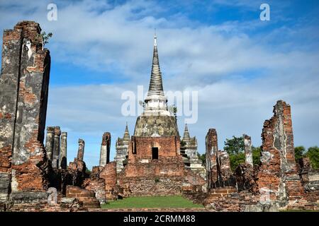 Ayutthaya, alte Stadt Thailand Stockfoto