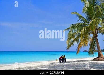 Kendwa Beach auf Sansibar Island Stockfoto