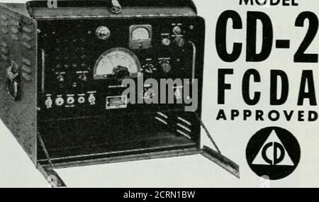 . QST. ^/^m^^^l SRH^^^^^i^/?. ^yonee. DOPPELKONVERTIERUNG RECEIVERPLATE MODULIERTE P. ENDGÜLTIGE • für 2 m oder 6 m verfügbar. • Designed for CD, Fixed or Mobile • Ihre komplette CD-Station GEBAUT FÜR NEW YORK STATE CD ^ EIN vollständiger Lebenslauf auf Anfrage an CD Division - RADIO CORP 3050 WEST 21st ST., BKLYN, N. Y. Hinweise & Kinks (Fortsetzung von Seite 36) Nally emploj^ed in der Spannungsverstärker und der Regler erfordern keine Änderung, wenn der 12AT7 durch den Typ 6U8 ersetzt wird. Komponentenbezeichnungen – CIO, RO usw. – siehe Abb. 1 des Artikels whicappeared in Stockfoto