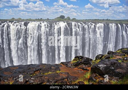 Victoria Falls in Zimbabwe Stockfoto