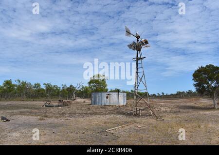 Dampier Peninsula Windmühle Stockfoto