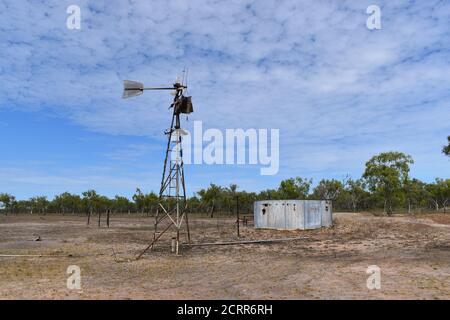 Dampier Peninsula Windmühle Stockfoto