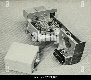 . Die Bell System technische Zeitschrift . Abb. 2,) Träger suhasseinhly und Kanalbandfilter. Stockfoto