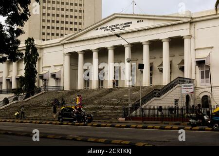 Asiatic Society of Mumbai Town Hall Mumbai Stockfoto