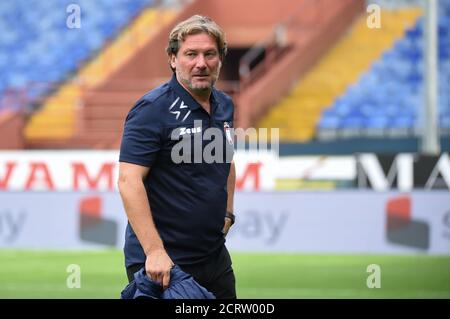 Genua, Italien, 20 Sep 2020, Giovanni Stroppa (Crotone) während Genua gegen Crotone, italienische Serie A Fußballspiel - Kredit: LM/Danilo Vigo/Alamy Live News Stockfoto