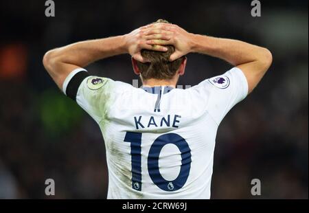 Harry Kane von Tottenham Hotspur. Spurs gegen Manchester City. Premier League. 22/10/2018 BILDNACHWEIS : © MARK PAIN / ALAMY STOCK FOTO Stockfoto