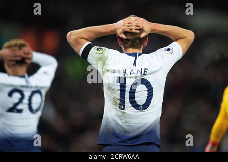 Harry Kane von Tottenham Hotspur. Spurs gegen Manchester City. Premier League. 22/10/2018 BILDNACHWEIS : © MARK PAIN / ALAMY STOCK FOTO Stockfoto