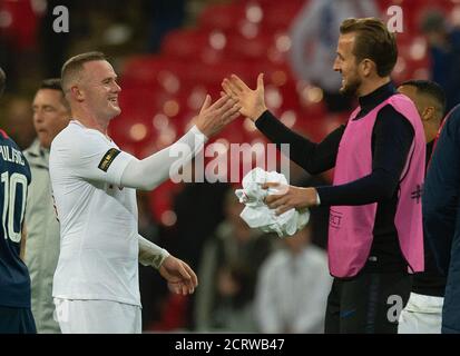 Englands Wayne Rooney bei seinem letzten internationalen Auftritt. England / USA. BILDNACHWEIS : © MARK PAIN / ALAMY STOCK FOTO Stockfoto