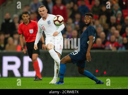 Englands Wayne Rooney bei seinem letzten internationalen Auftritt. England / USA. BILDNACHWEIS : © MARK PAIN / ALAMY STOCK FOTO Stockfoto