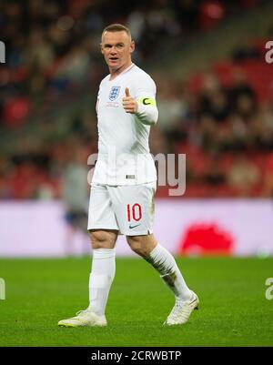 Englands Wayne Rooney bei seinem letzten internationalen Auftritt. England / USA. BILDNACHWEIS : © MARK PAIN / ALAMY STOCK FOTO Stockfoto