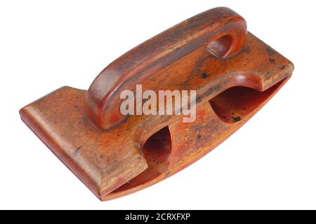 Old Vintage Roller Ink Blotter isoliert auf weißem Hintergrund Stockfoto