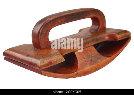 Old Vintage Roller Ink Blotter isoliert auf weißem Hintergrund Stockfoto