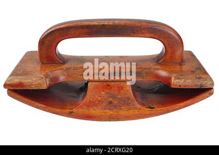 Old Vintage Roller Ink Blotter isoliert auf weißem Hintergrund Stockfoto