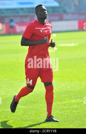 20.09.2020, St. Gallen, Kybunpark, Fußball Super League: FC St.Gallen 1879 - FC Sion, # 34 Birama Ndoye (Sion) Quelle: SPP Sport Pressefoto. /Alamy Live Nachrichten Stockfoto