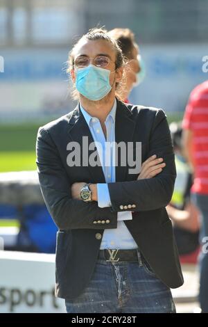 20.09.2020, St. Gallen, Kybunpark, Fußball Super League: FC St.Gallen 1879 - FC Sion, Barthelemy Constantin Quelle: SPP Sport Pressefoto. /Alamy Live Nachrichten Stockfoto