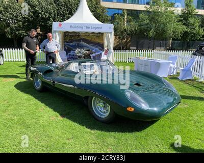 2020 London Concours bei der Honourable Artillery Company in der City of London, Vereinigtes Königreich. Die erste große Automobil-Veranstaltung, die seit Februar stattfand, wo eine Weltklasse-Sammlung von privaten Autos waren auf dem Display für die Öffentlichkeit wo: London, Großbritannien Wann: 20 Aug 2020 Kredit: Jon Gillespie/WENN Stockfoto