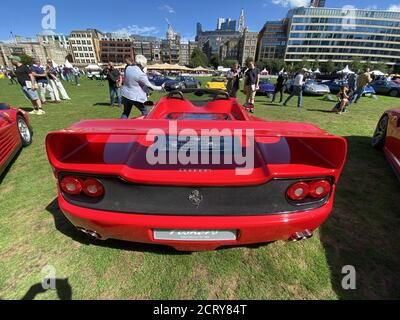 2020 London Concours bei der Honourable Artillery Company in der City of London, Vereinigtes Königreich. Die erste große Automobil-Veranstaltung, die seit Februar stattfand, wo eine Weltklasse-Sammlung von privaten Autos waren auf dem Display für die Öffentlichkeit wo: London, Großbritannien Wann: 20 Aug 2020 Kredit: Jon Gillespie/WENN Stockfoto