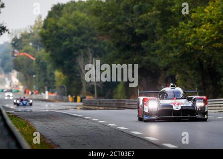 07 Conway Mike (gbr), Kobayashi Kamui (jpn), Lopez Jos. Maria (arg), Toyota Gazoo Racing, Toyota TS050 Hybrid, Aktion während der 2020 24 Stunden von Le M Stockfoto