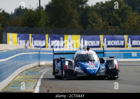 36 Laurent Thomas (Fra), Negrao Andr. (BH), Ragues Pierre (Fra), Signatech Alpine Elf, Total, Alpine A470-Gibson, Aktion während der 2020 24 Stunden Stockfoto