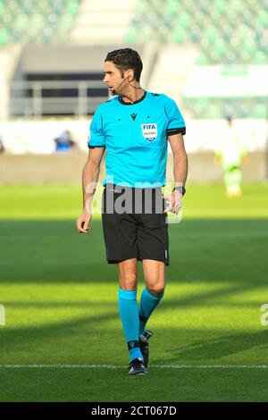 20.09.2020, St. Gallen, Kybunpark, Fußball Super League: FC St.Gallen 1879 - FC Sion, Schiedsrichter Adrien Jaccottet. Kredit: SPP Sport Presse Foto. /Alamy Live Nachrichten Stockfoto