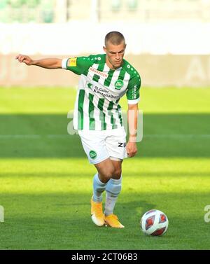 20.09.2020, St. Gallen, Kybunpark, Fußball Super League: FC St.Gallen 1879 - FC Sion, # 21 Miro Muheim (St. Gallen) Quelle: SPP Sport Pressefoto. /Alamy Live Nachrichten Stockfoto