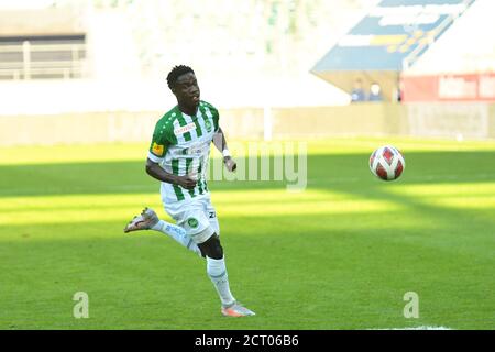 20.09.2020, St. Gallen, Kybunpark, Fußball Super League: FC St.Gallen 1879 - FC Sion, # 20 Elie Youan (St. Gallen) Quelle: SPP Sport Pressefoto. /Alamy Live Nachrichten Stockfoto