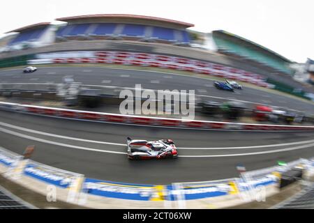 07 Conway Mike (gbr), Kobayashi Kamui (jpn), Lopez Jos.. Maria (arg), Toyota Gazoo Racing, Toyota TS050 Hybrid, Aktion während der 2020 24 Stunden von Le Stockfoto