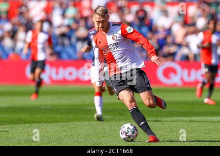 ROTTERDAM, NIEDERLANDE - 20. SEPTEMBER: Nicolai Jorgensen von Feyenoord während des eredivisie-Spiels zwischen Feyenoord und FC Twente im Stadion De Kuip am 20. september 2020 in Rotterdam, Niederlande. *** Ortsüberschrift *** Nicolai Jorgensen Stockfoto