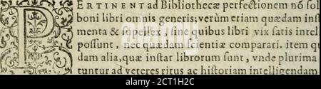 . Musei, siue Bibliothecae Tam priuatae quàm publicae extractio, instructio, cura, vsus libri IV : accessit accurata descriptio Regiae bibliothecae S. Laurentii Escurialis : insuper Paraenesis allegorica ad amorem literarum : Opus multiplici eruditione sacra simul et humana refertum, praeceptis moralibus et literariis, architecturae et picturae subictionibus, inscriptionibus et emblematis, antiquitatis philologicae monumentis, atque oratoriis schematis utiliter et amoene tessellatum . io. Tereprmmitum in verbihtf^. Arabicam vero linguam Stockfoto