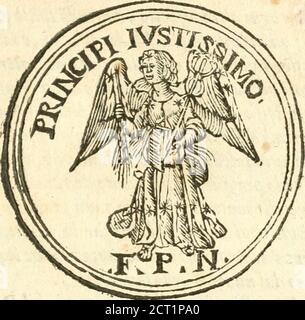 . Il zodiaco, over, idea di perfettione di prencipi : formata dall'heroiche virtù dell'illvstriss. Et eccellentiss. signore D. Antonio Alvarez di Toledo, duca d'Alba vicere di Napoli : rapresentata come in vn trionfo dal fidelissimo popolo napoletano : per Opera del dottore Francesco Antonio Scelacciauento suo : Nella pompositima Festa di San Gio. Battista, celebrata à 23. Di giugno 1629. Per il settimo anno del suo gouerno . DIPERFEJTIONE DI PRENCIPL loi Ladedìcatknealla Giuftitia delVicerèfìfegnatanelriuercieddlémedaglia col£imagein€dellAftray che èia Giuftitia iBeJIa^trasferita nel de Stockfoto