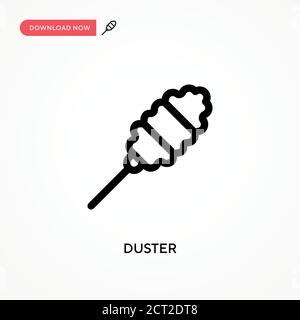 Einfaches Vektorsymbol Duster. Moderne, einfache flache Vektor-Illustration für Website oder mobile App Stock Vektor