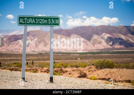 Cactus National Park (Parque Nacional Los Cardones), Cachi Valley, Calchaqui Valleys, Salta Province, Nord-Argentinien, Südamerika Stockfoto