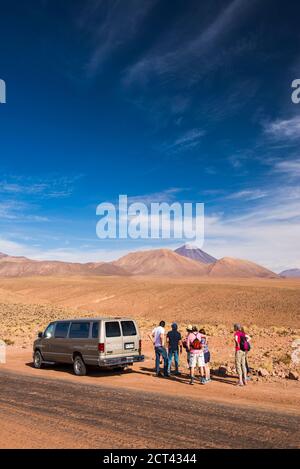 Alto Atacama Desert Lodge Ausflug zum Cactus Valley (Los Cardones Schlucht), Atacama Wüste, Nord Chile, Südamerika Stockfoto