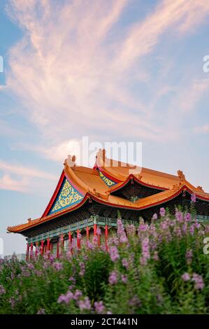 Blick auf die National Concert Hall in Taipei, Taiwan Stockfoto