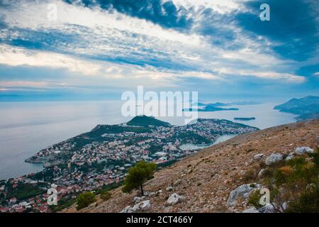 Foto von Elaphiten Inseln, auch Elaphiten Inseln oder Elaphiten, Dalmatinische Küste, Kroatien Stockfoto