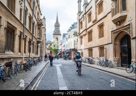 All Saints Church (Lincoln College Library), High Street, Oxford, Oxfordshire, England, Vereinigtes Königreich, Europa Stockfoto